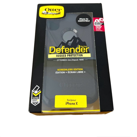 OtterBox Other - NEW OtterBox Defender Rugged Protection Case for iPhone X/Xs Black